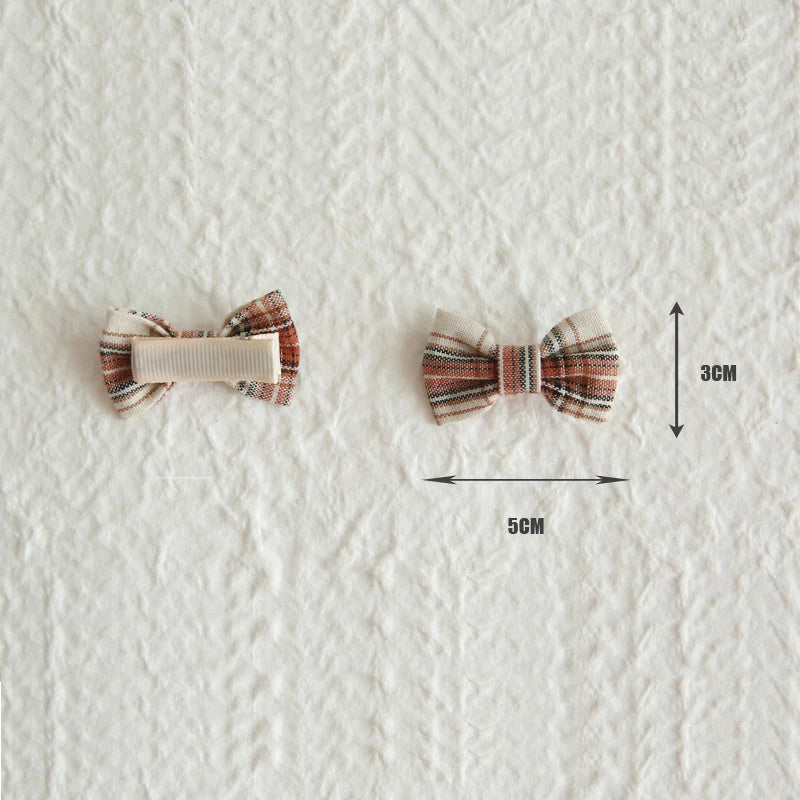 Children's Hair Clips, Handmade Headwear, Baby Hair Accessories, Full coverage fabric hair Clip Bows for Girls