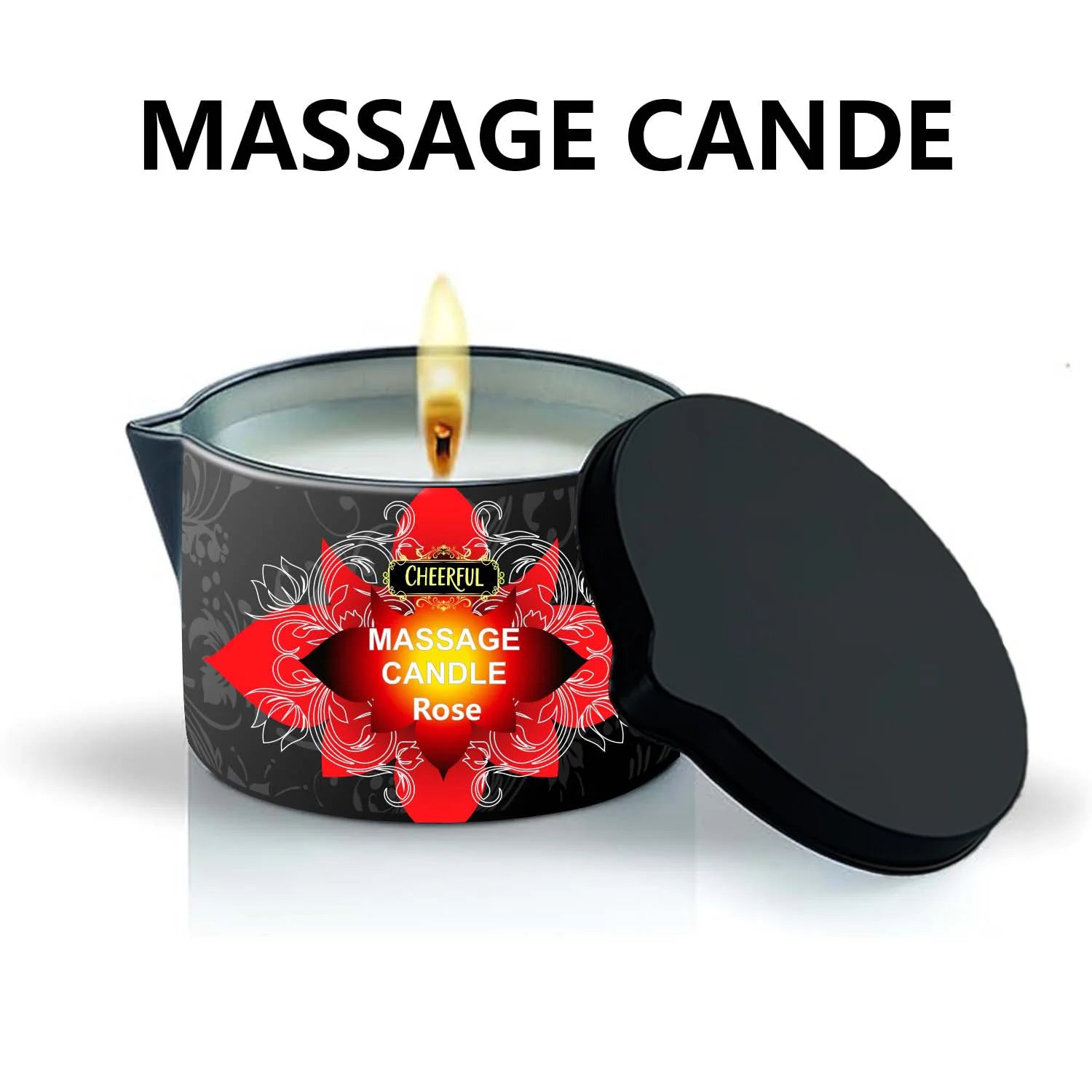 Massage Oil Candle By Sm Product Luxury Aromatherapy For Stress Relief And Skin Moisturizing For Home Spa Lovers