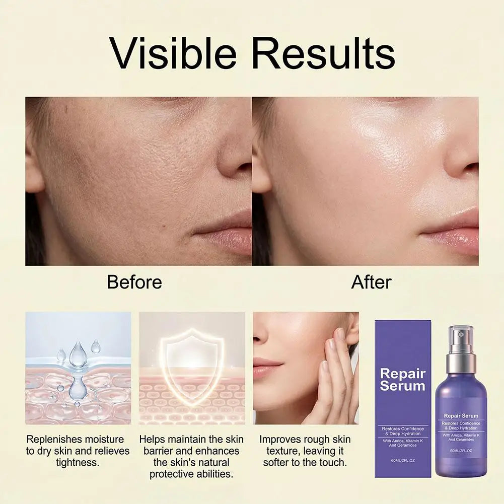 Arnica Vitamin K Skin Repair Serum - 60ml Deep Moisturizing Face Serum