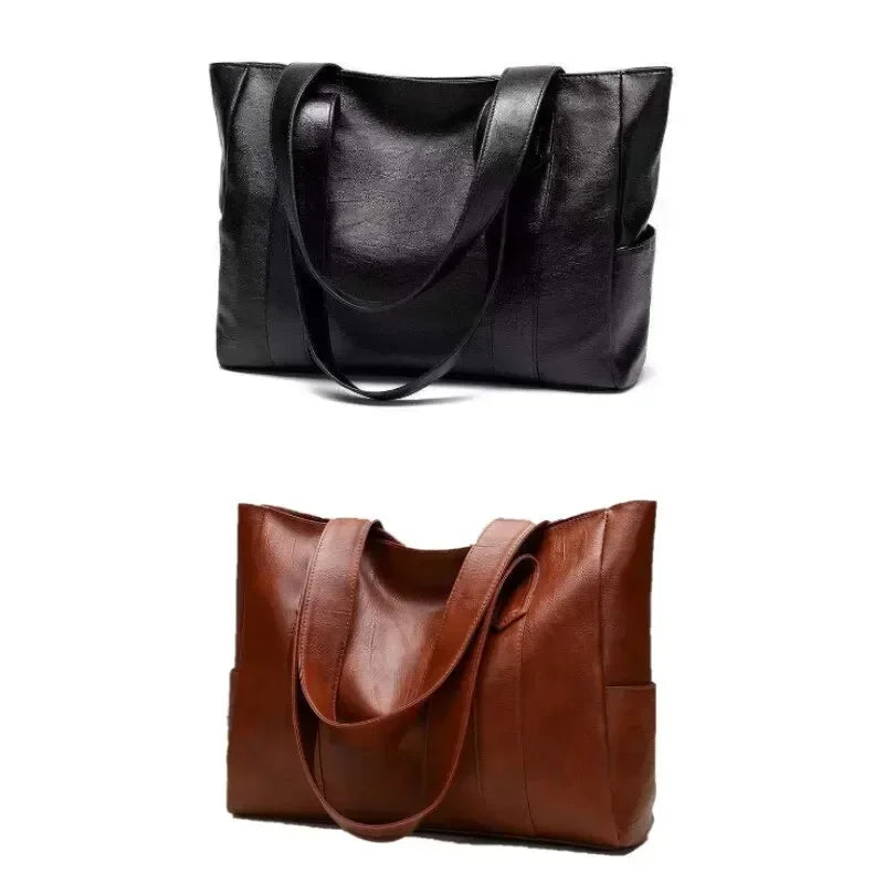 Large Capacity Tote Bag For Women Low-key High-end Texture Shoulder Bag Holiday Travel Tote Bag Korean Version Large Capacity