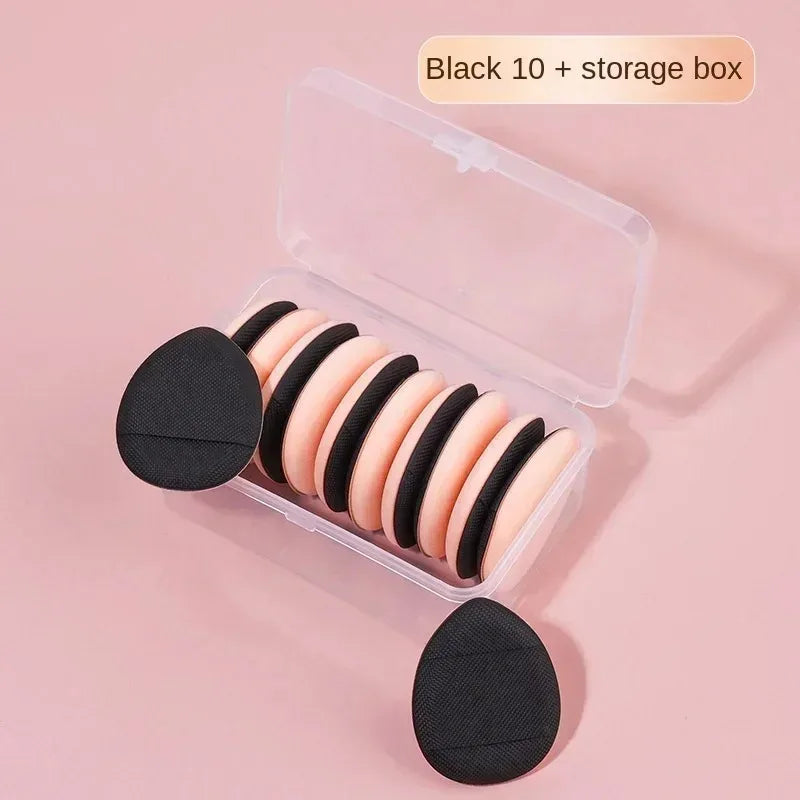 Mini Finger Puff Foundation Sponge Set 5Pcs For Flawless Face Makeup Air Cushion Concealer Tools For Beginners