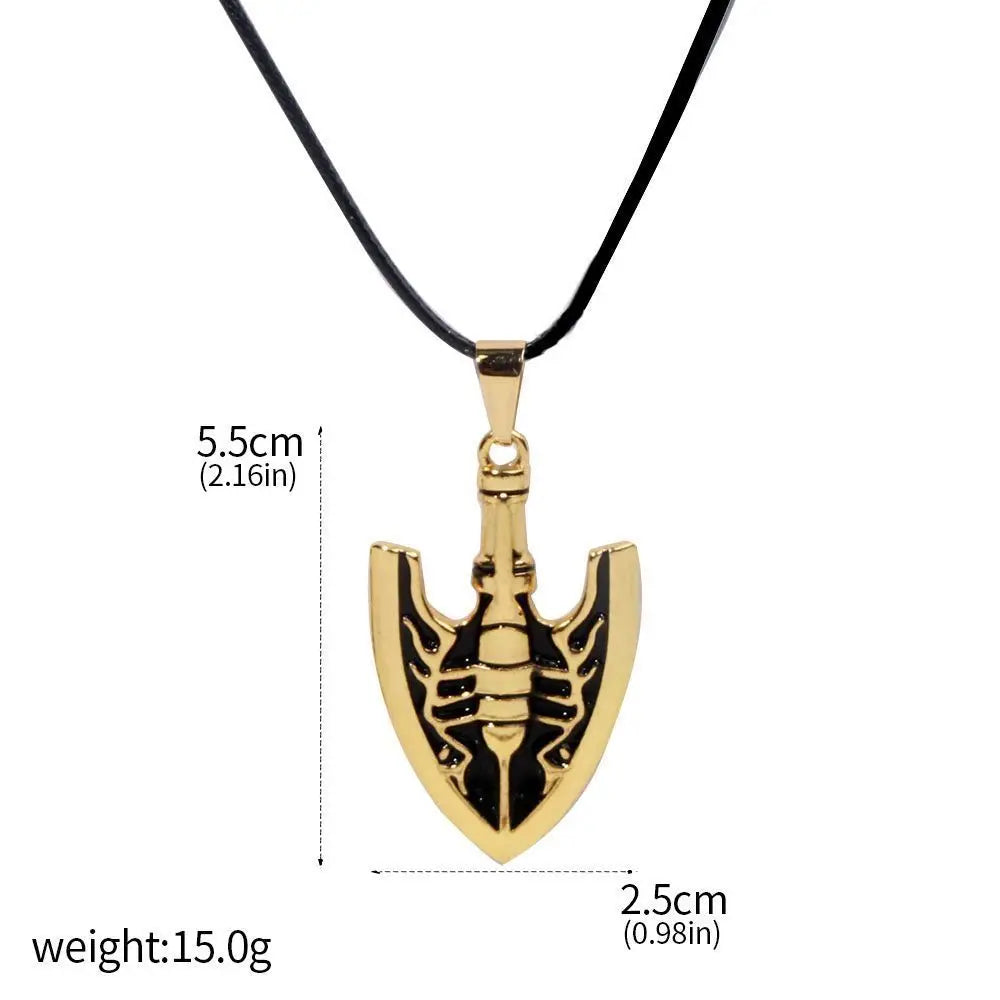 JoJos Bizarre Adventure Keychain Jotaro Kujo Arrow Pendant Metal Charm For Anime Fans Cosplay Gift