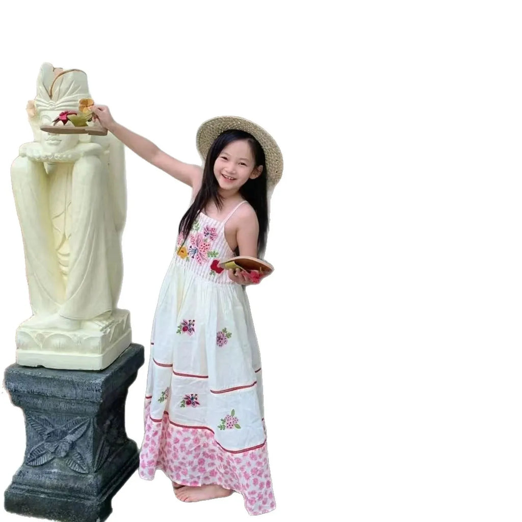 Kids Summer Dress Adorable baby toddler children new arrival thin style chic kids girls fashion
