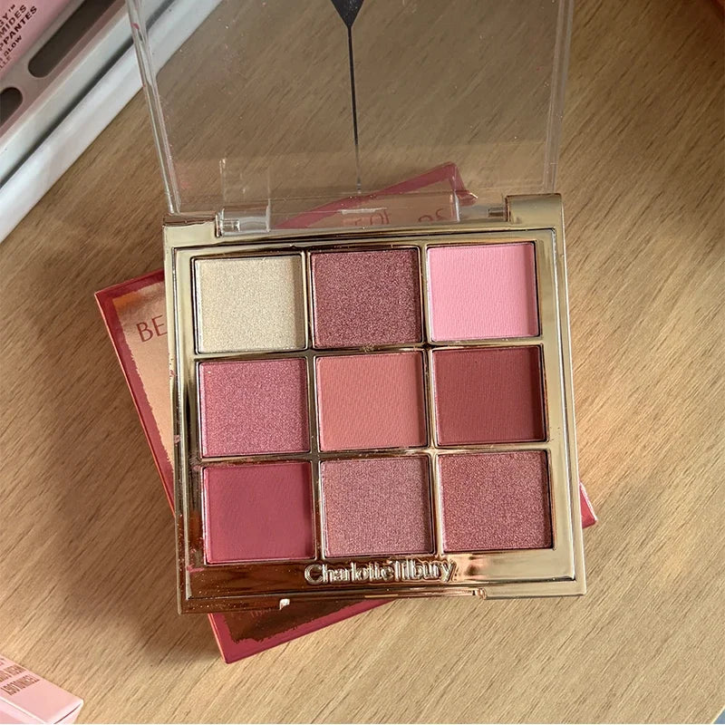 CT Eye Shadow Natural Base Makeup A Plate of Multi-purpose High Light Eye Shadow Eye Details Cool Summer Lip Gloss Makeup Suit