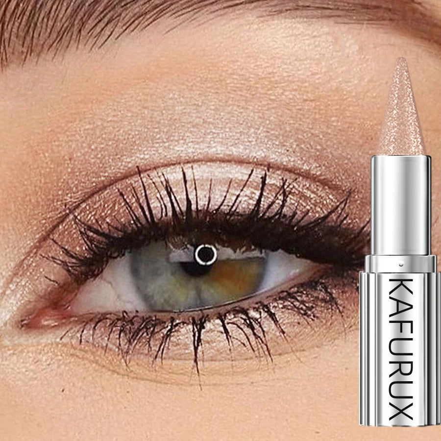 Waterproof Eyeshadow Sticks Set 12 Colors Long Lasting High Pigment Shimmer Metallic Glitter For Bold Eye Makeup Lovers