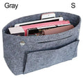 Women's Organizer Handbag Insert Bag Felt Travel Bag Insert Liner Purse Organiser Pouch