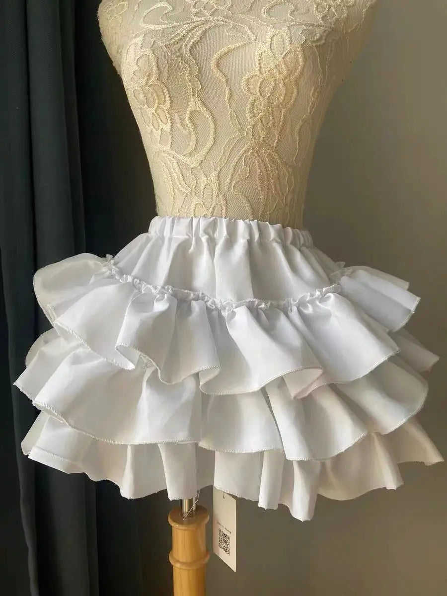 Japanese Kawaii Mini Pleated Skirts Shorts Womens JK Jupe Sweet Lolita Pant Skirt 2026 Y2k Aesthetic Ruffled High Waist Faldas