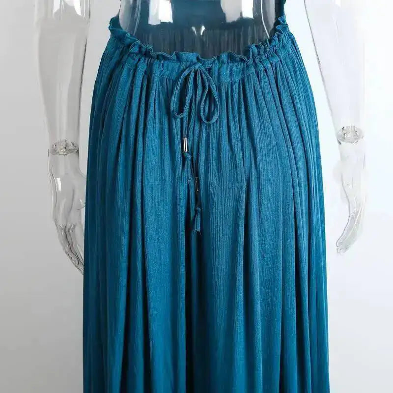 Beach Dress Sexy Dresses Boho Bohemian People Holiday Summer Long Backless Cotton Women Party Hippie Vestidos Mujer Ethnic