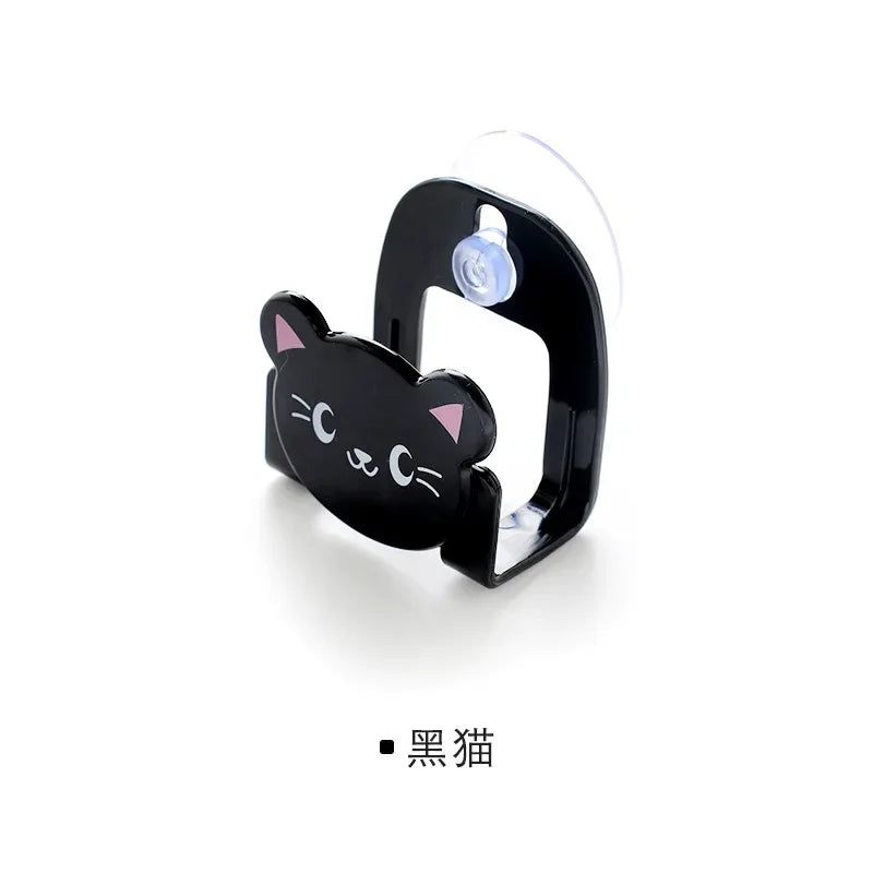 Herramientas de organización, accesorios de cocina, estante de almacenamiento de esponja de dibujos animados, decoración del hogar para suministros de cocina, aparatos de cocina, 1 unidad