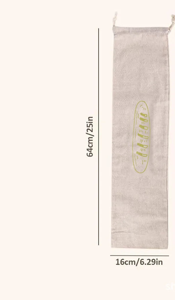 Bolsa de pan de lino, bolsas reutilizables para pan, bolsas con cordón para pan casero artesanal, bolsa para baguette, contenedores de almacenamiento de alimentos