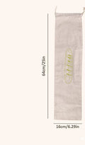 Bolsa de pan de lino, bolsas reutilizables para pan, bolsas con cordón para pan casero artesanal, bolsa para baguette, contenedores de almacenamiento de alimentos