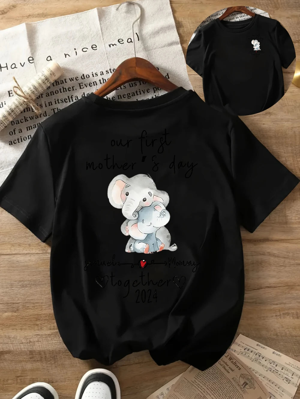 Women's Casual Short Sleeve T-Shirt Mama Mom Graphic Print Round Neck Top Mother's Day Gift Women's Harajuku Short Sleeve Casual