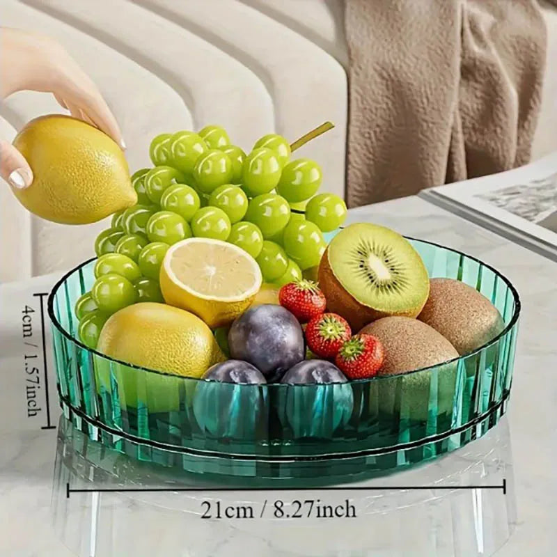 360° Rotating Spice Rack Organizer - 21x4cm Countertop Storage Box
