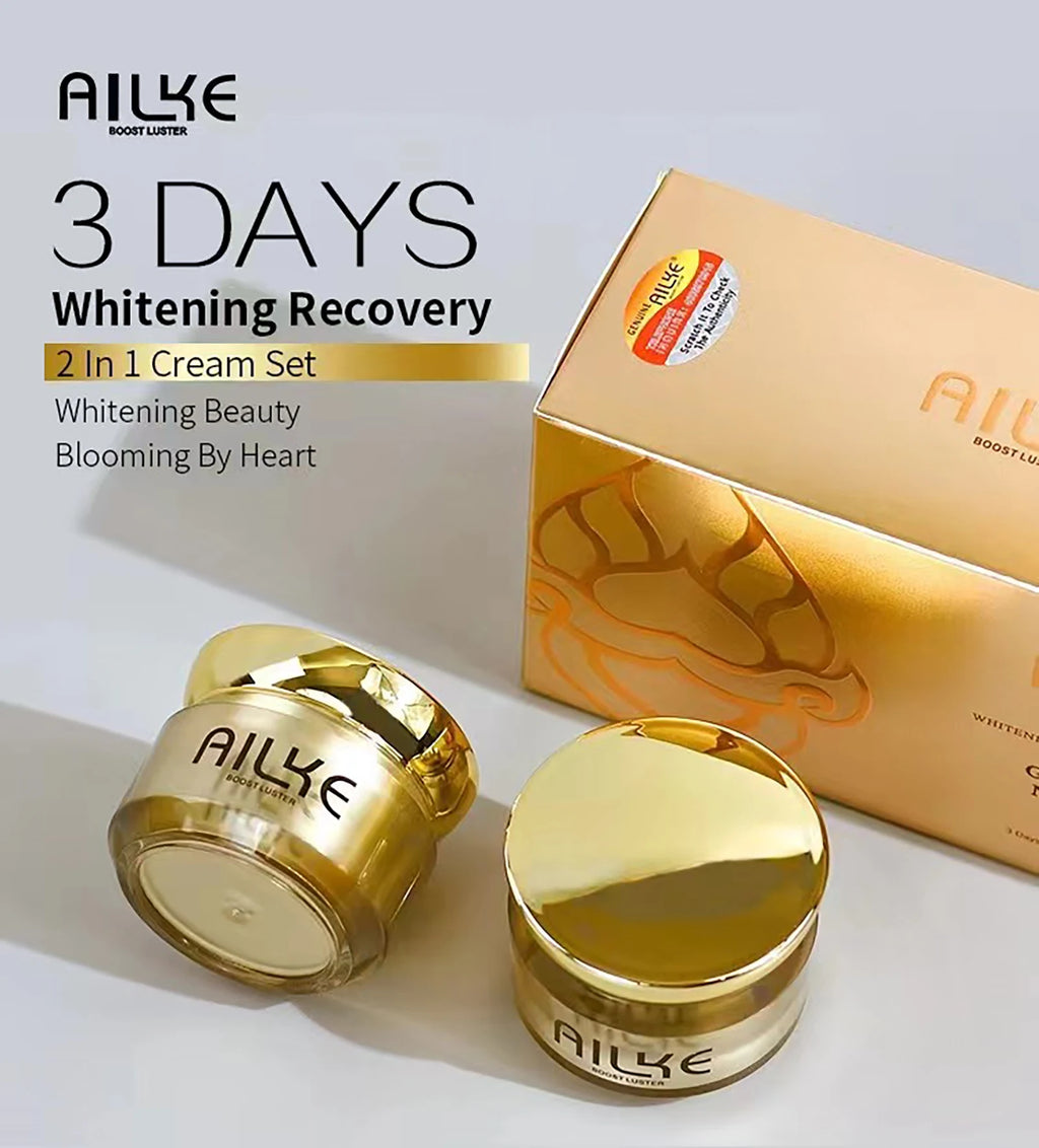 AILKE Whitening Facial Skin Care Set - Glutathione & Niacinamide