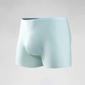 Men'S Underwear Men'S 3D Stamping Ice Silk Boxers Seamless Thin Boxers Lengthened Sports Summer Short Shorts Head