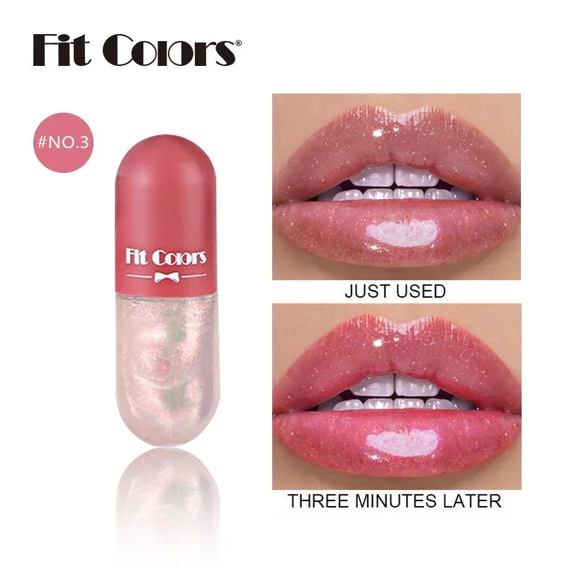Capsule Liquid Lip Balm Color Changing Lip Plumper Moisturizing Gloss For Lip Care Enthusiasts