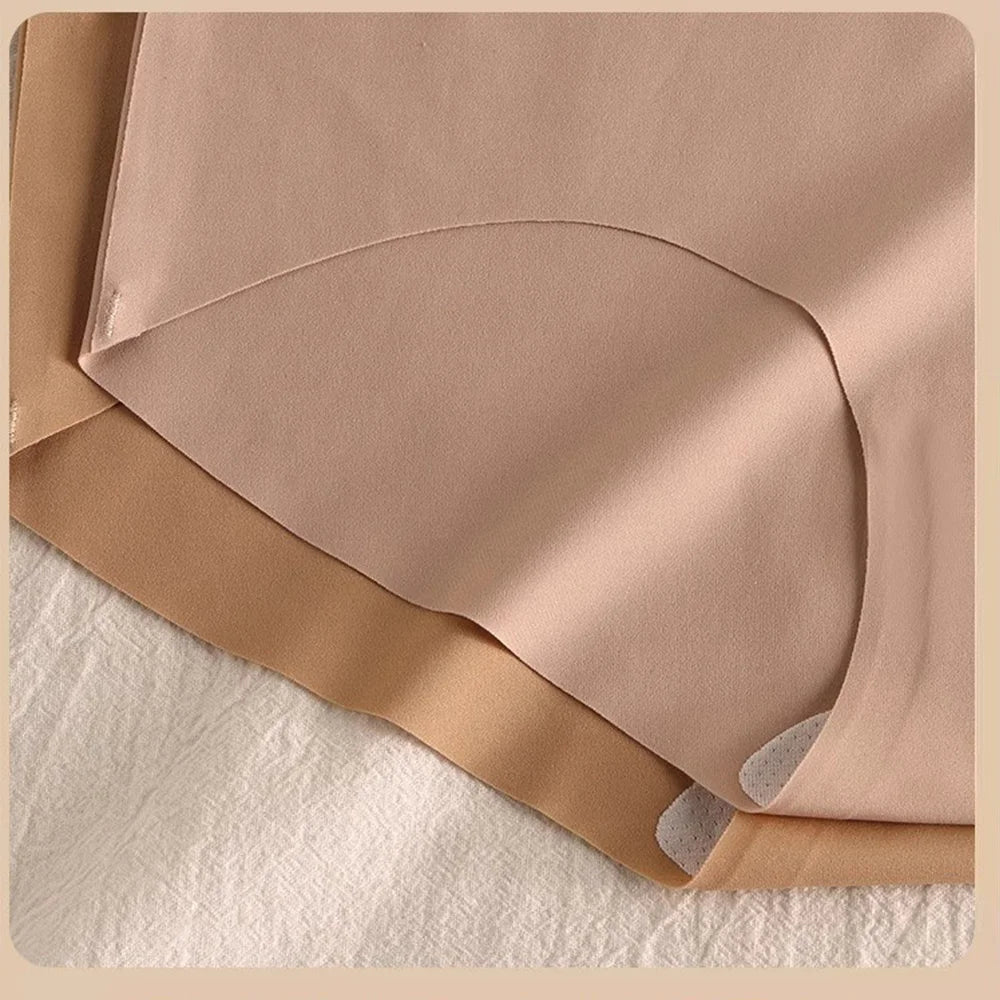 6pcs Seamless Mulberry Silk Panties Women's Ultra-thin Underwear Sexy High-elastic Soft Breathable Female Daily Panties