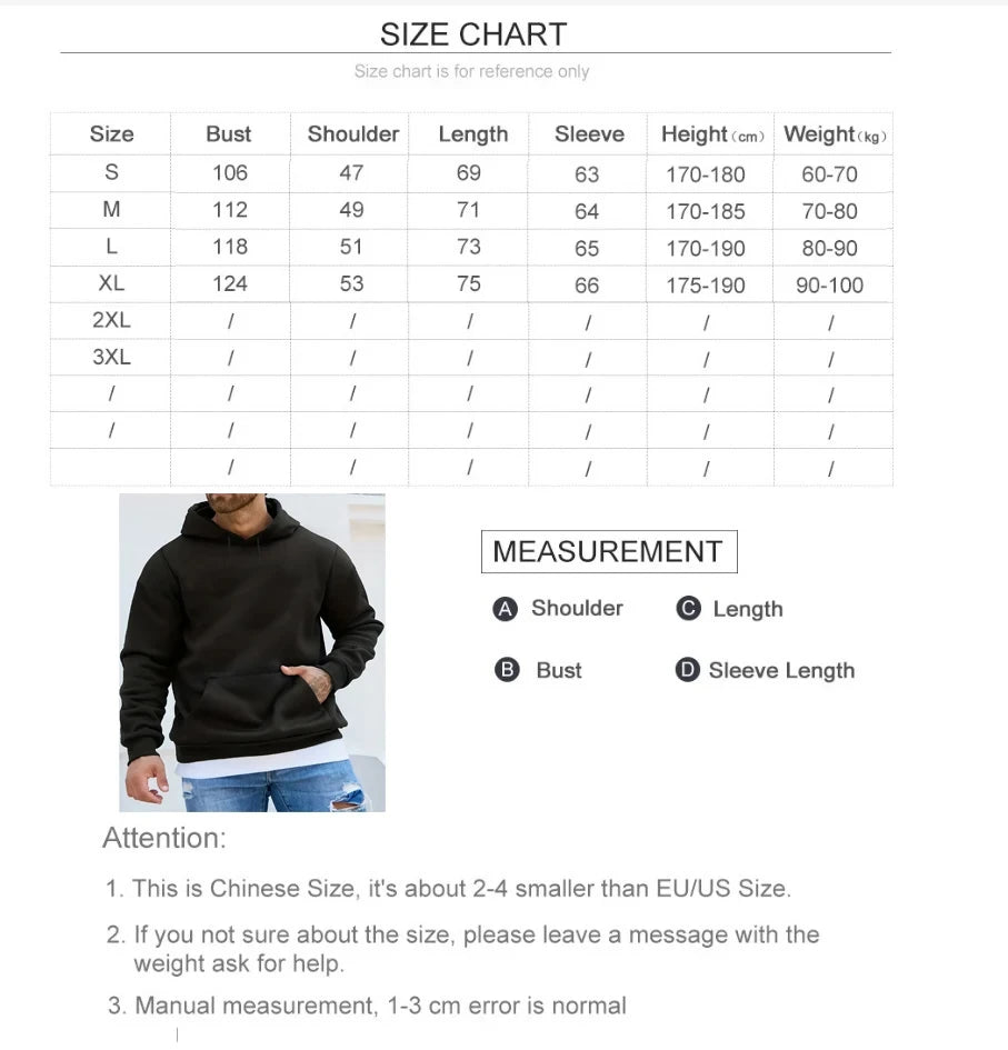 Men's autumn and winter casual fashionable loose brooklyn letter print long sleeved hooded warm sports pullover