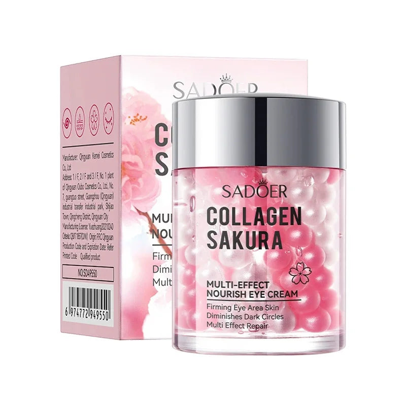 SADOER Sakura Eye Cream for Dark Circles and Wrinkles - Moisturizing