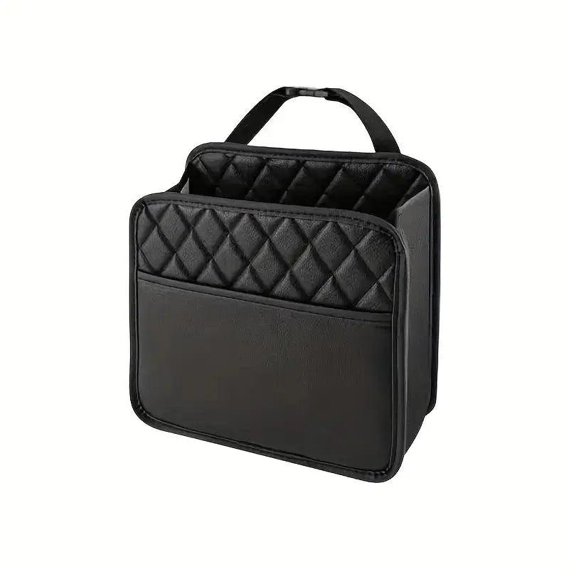 PU Leather Car Seat Organizer Storage Bag for All Vehicle Models Keep Your Ride Neat & Protected with Essential Auto Accessories