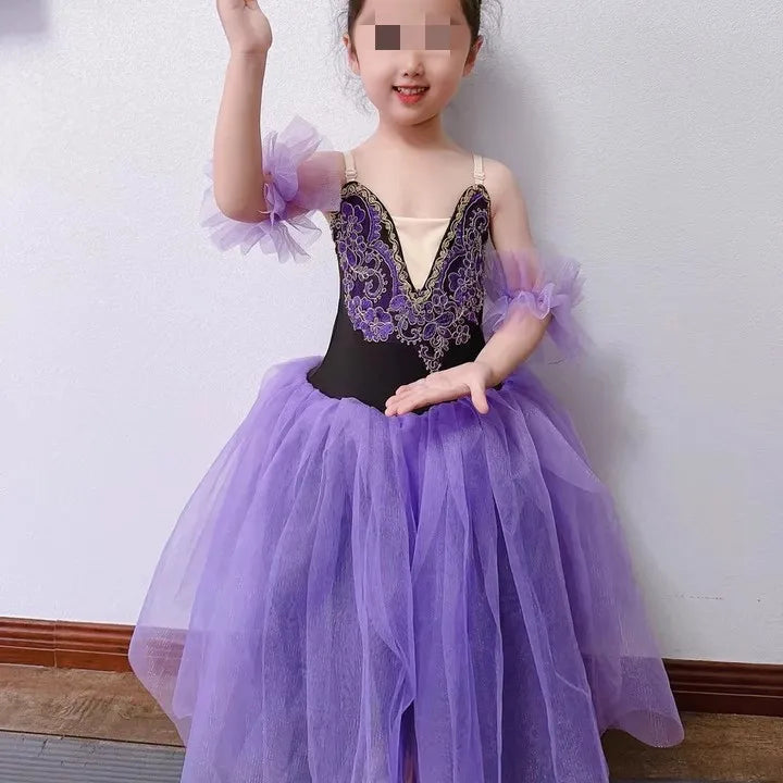Dance Costumes Girls Dresses Cosplay Girl Ballet Leotards Baby Outfit Vestidos Summer Children Ballet Dress Tutu Kids Clothes