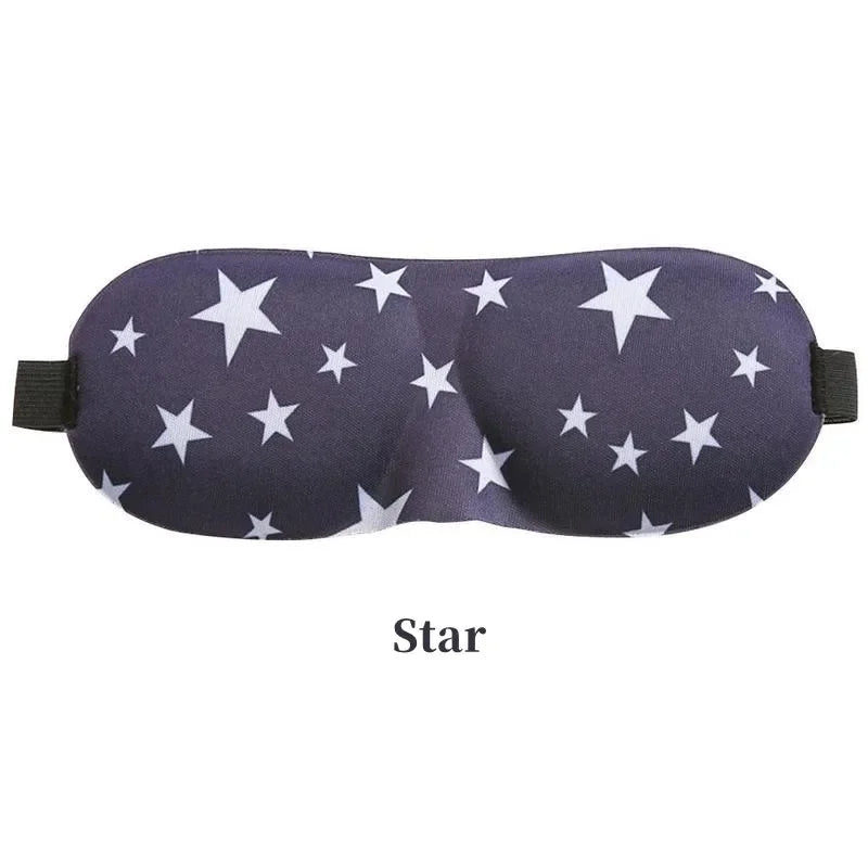 Sleep Mask Blockout Eye Mask For Side Sleeper Women'S Men Portable Blindfold Travel Sleeping Aid Eye Cover Slaapmasker