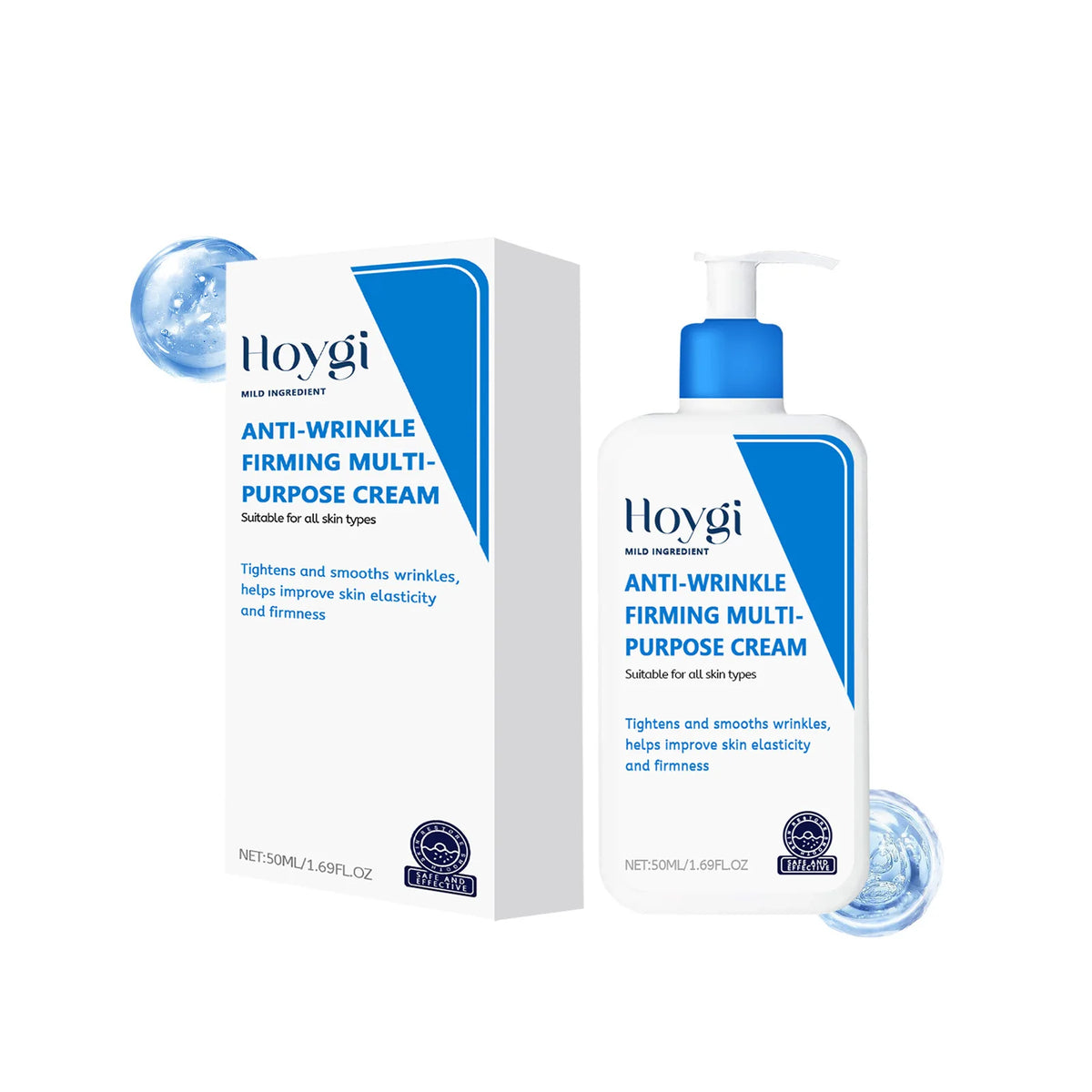 Hoygi Hyaluronic Acid Anti-Wrinkle Face Cream - 50ml
