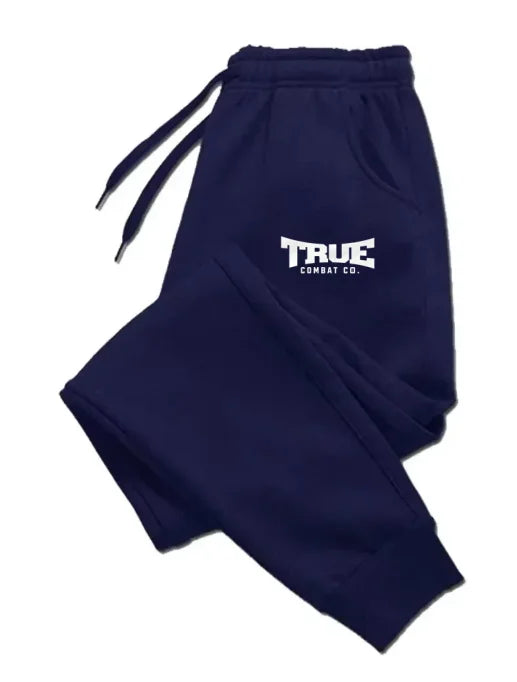 Men's Casual Sweatpants Two-Piece Set Comfortable Autumn Winter Sports Pants Outdoor Leisure Trousers