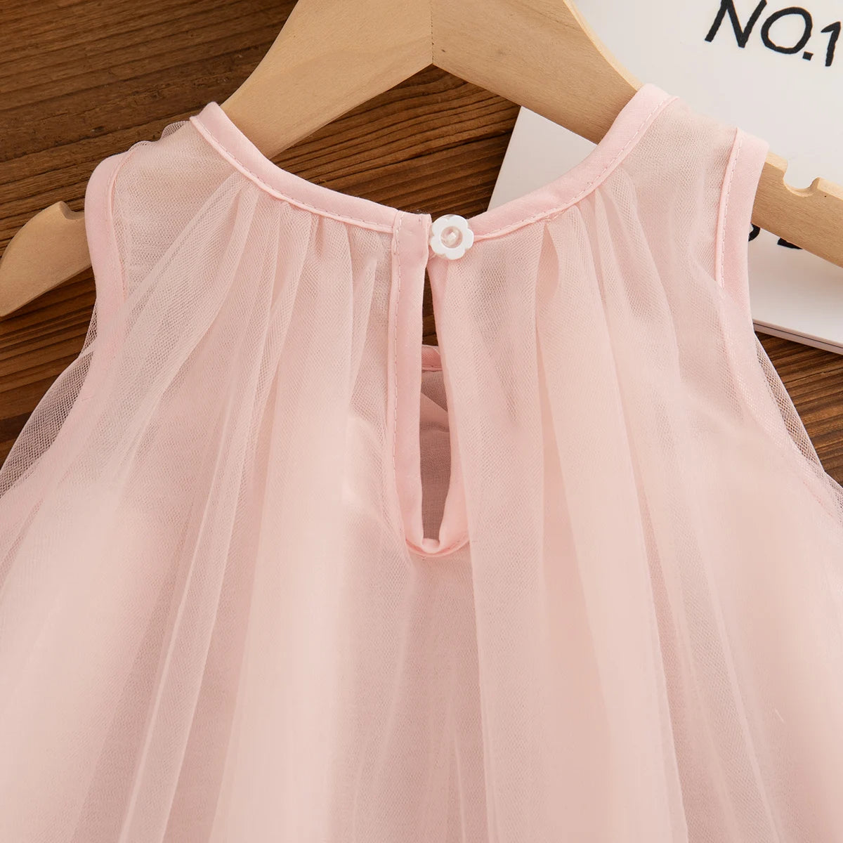 Princess Style Bow Chiffon Baby Girl Dress, Summer New Children'S Sleeveless Clothes For Birthday Parties (9 Months -4 Years)