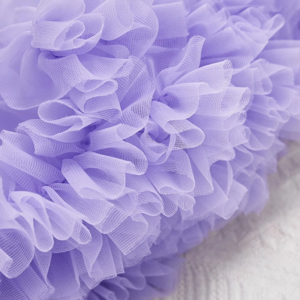 Summer Girls' Ballet TuTu Dress Sleeveless Breathable Kids Dancing Party Dress Soft Princess Wedding Dress Performance Costume