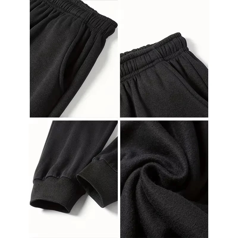 2026 Winter Luxury Brand Mens Womens Pants Joggers Fitness Sweatpants Trousers Fleece Pants Casual Unisex Sportwear