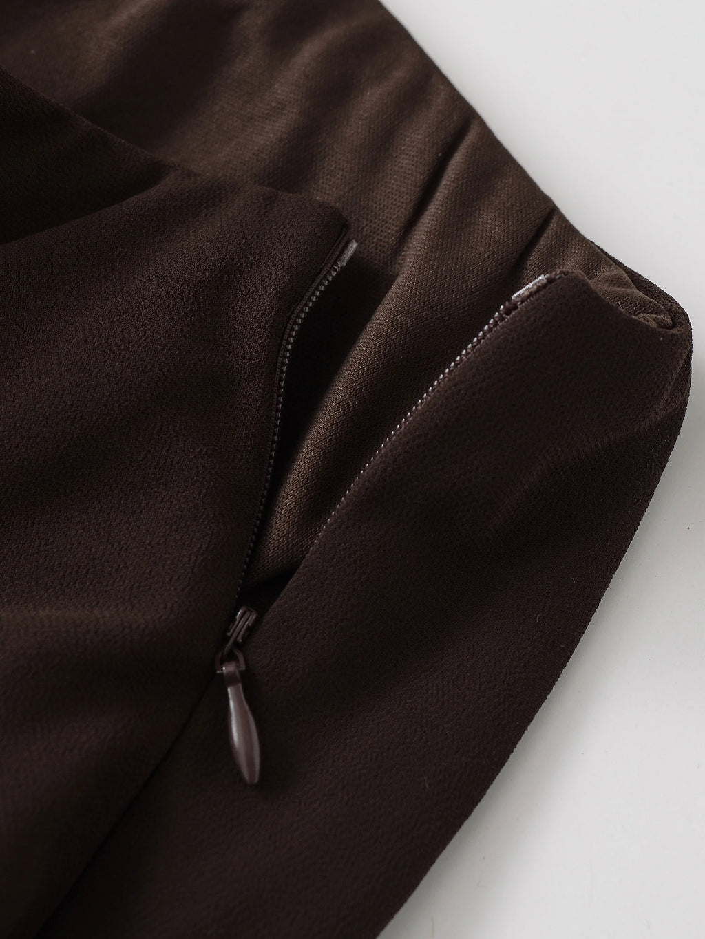 Vintage Tiered Brown Party Commute Modern High Street Long Skirt Elegant Streetwear Fashion 2026 Spring Female Skirt
