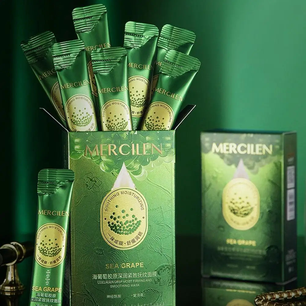 Mercilen Series Gold Fish Roe Collagen Cream/Essence/Mask Bosein Anti-Wrinkle Firming Hydrating Nourishing Skin Lightweight