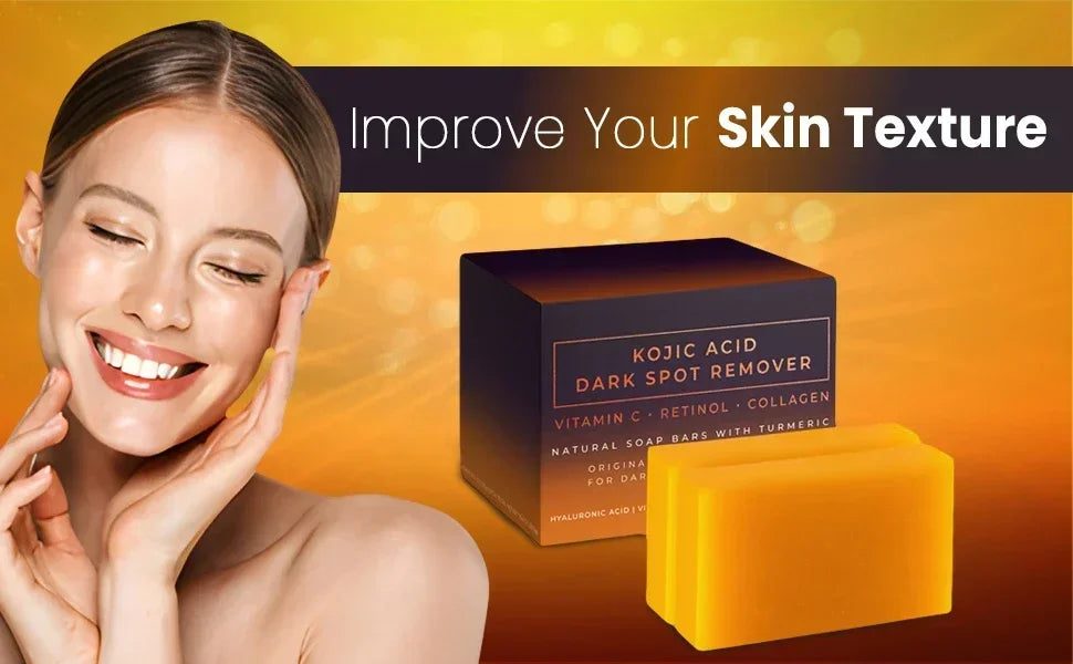 DDBSHIY Kojic Acid Facial Soap - Dark Spot Remover & Cleansing