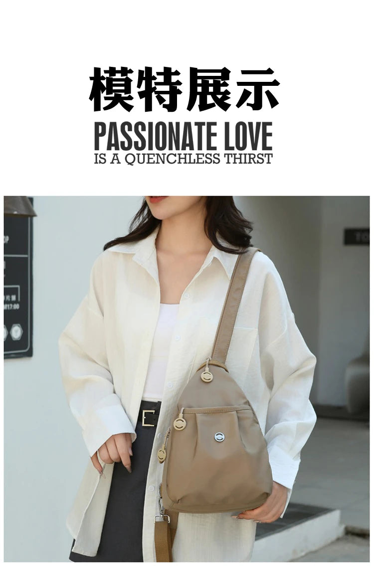 Fashion Casual Women's Chest Bag High Quality Women's Backpacks Multi Functional Shoulder Bag Large Capacity Women's Handbags