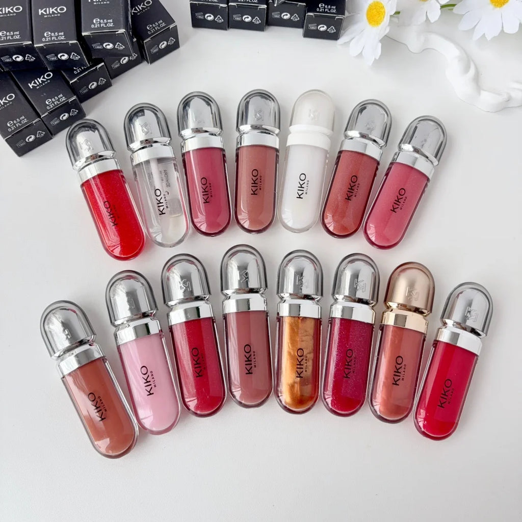 KIKO Milano 3D Hydra Lip Gloss - Hydrating Plumping Shine