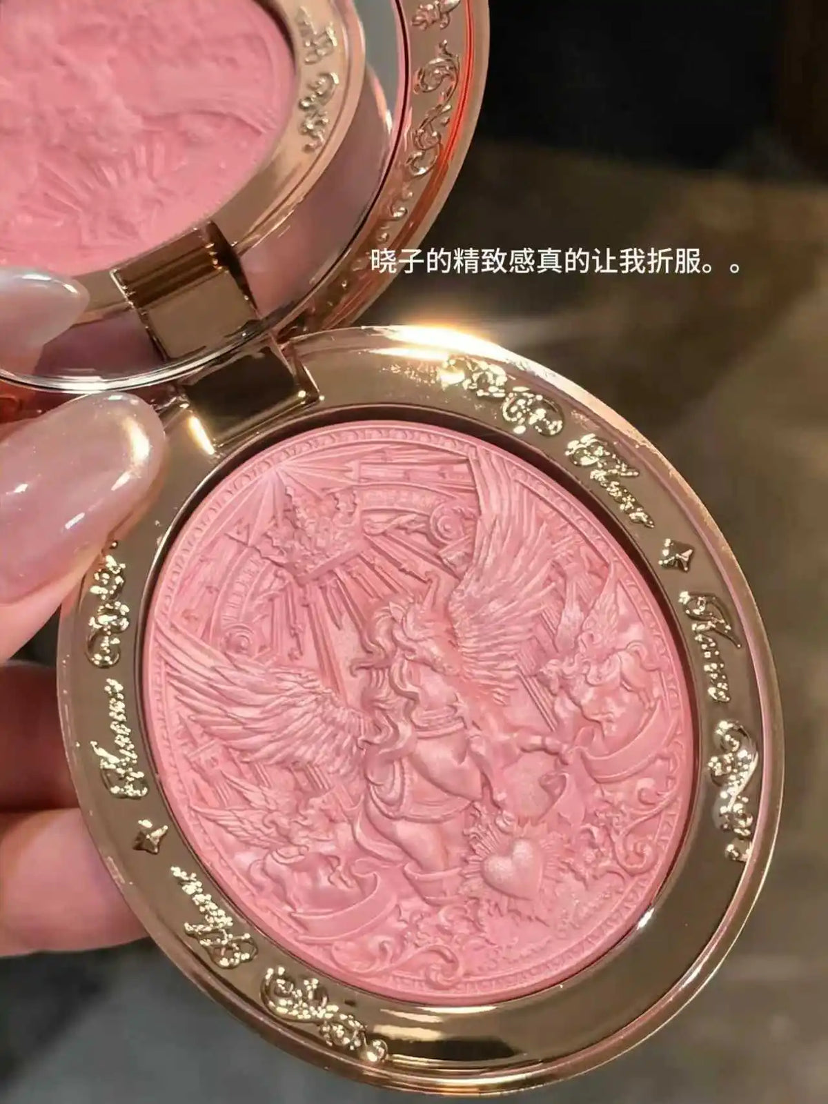 Flower Knows Knight Unicorn Series Embossed Blush Matte Face Palette