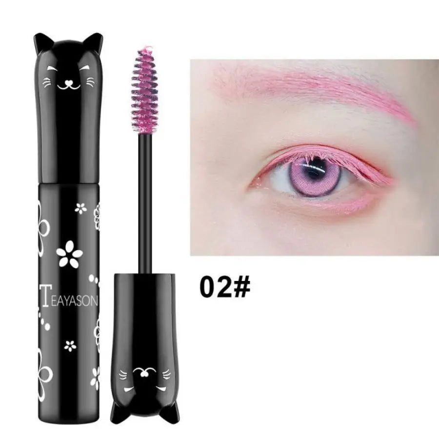 6 Color Mascara Set With Large Brush Head For Bold Eyes Non Clumping Not Easy To Smudge Mascara And Eyebrow Gel