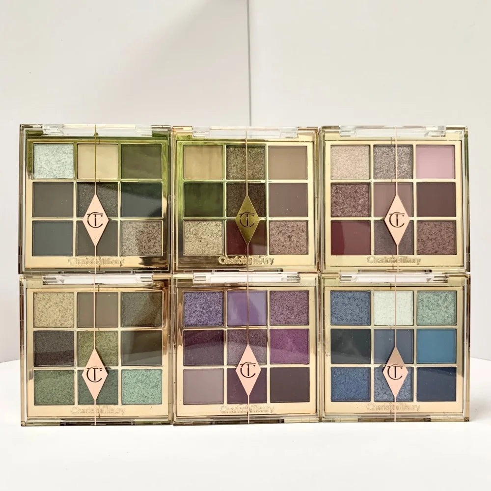 Charlotte Tilbury Eye Shadow 4-colors 6-colors 7-colors 9-colors Super Nudes Easy Eye Push Up Lashes Lasting Natural Cosmetics