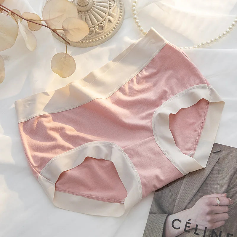 4Pcs/Set Women'S'S Panties Modal Underwear Female Comfortable Seamless Sexy Lingerie Intimates Underpants Briefs Girls Solid M-Xl