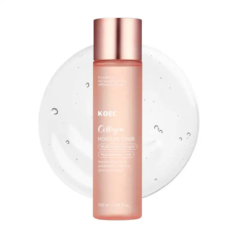 100ml KOEC Triple Collagen Moisturizing Facial Toner Easy-Absorbing Hydrating Improve Elasticity Niacinamide Hyaluronic Acid