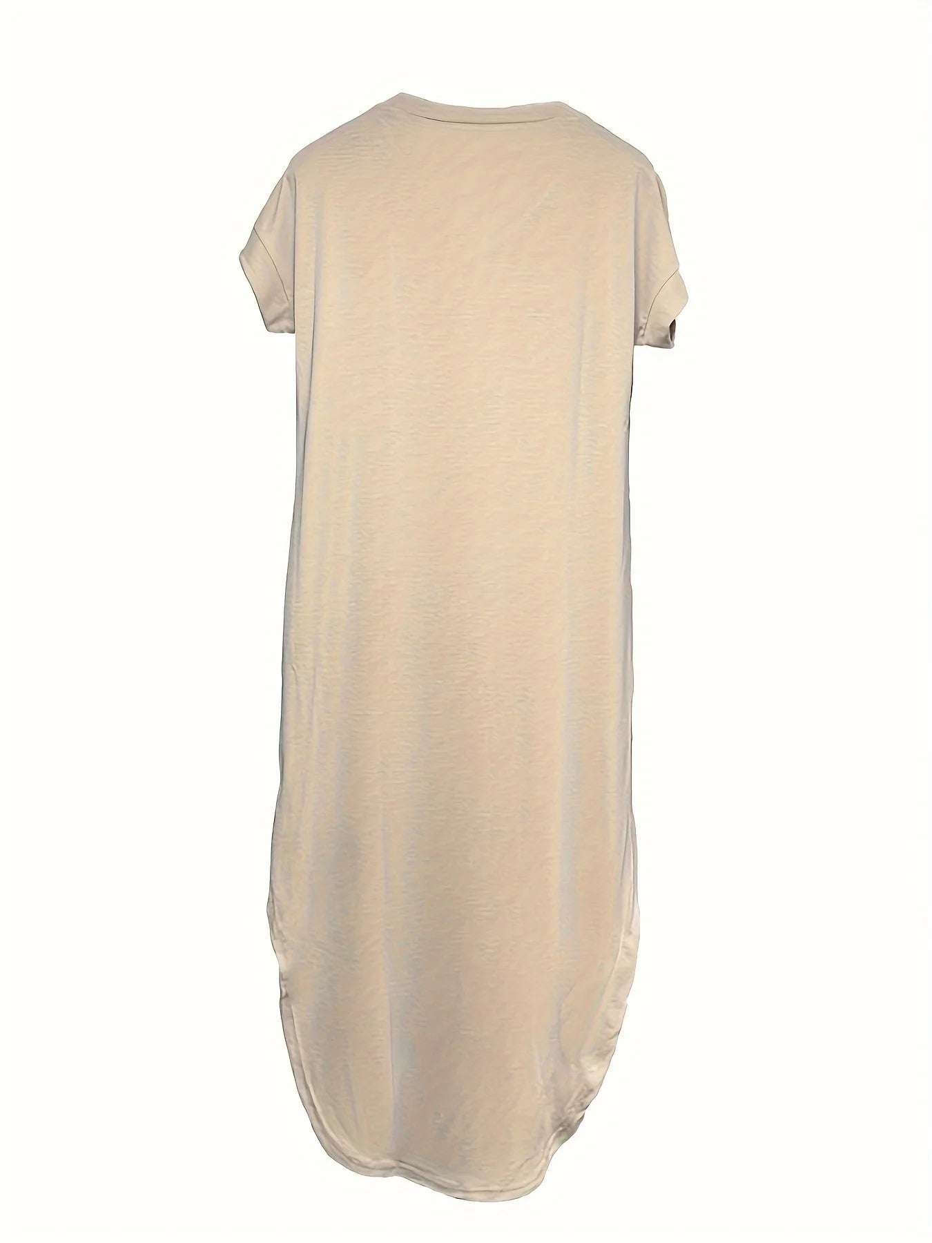 Women's Elegant V-Neck Slit Dress Summer Vacation Daily Dress
