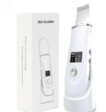 Ultrasonic Skin Scrubber Blackhead Remover Peeling Pore Cleaner Face Cleaning Blackhead Removal Shovel Face Deep Cleaning Device