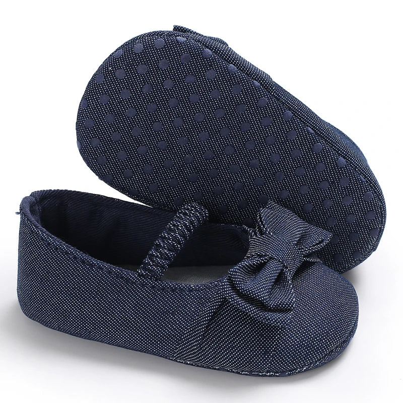 Baby Soft Sole Walking Shoes - Lightweight Cotton Anti-Slip 0-18M