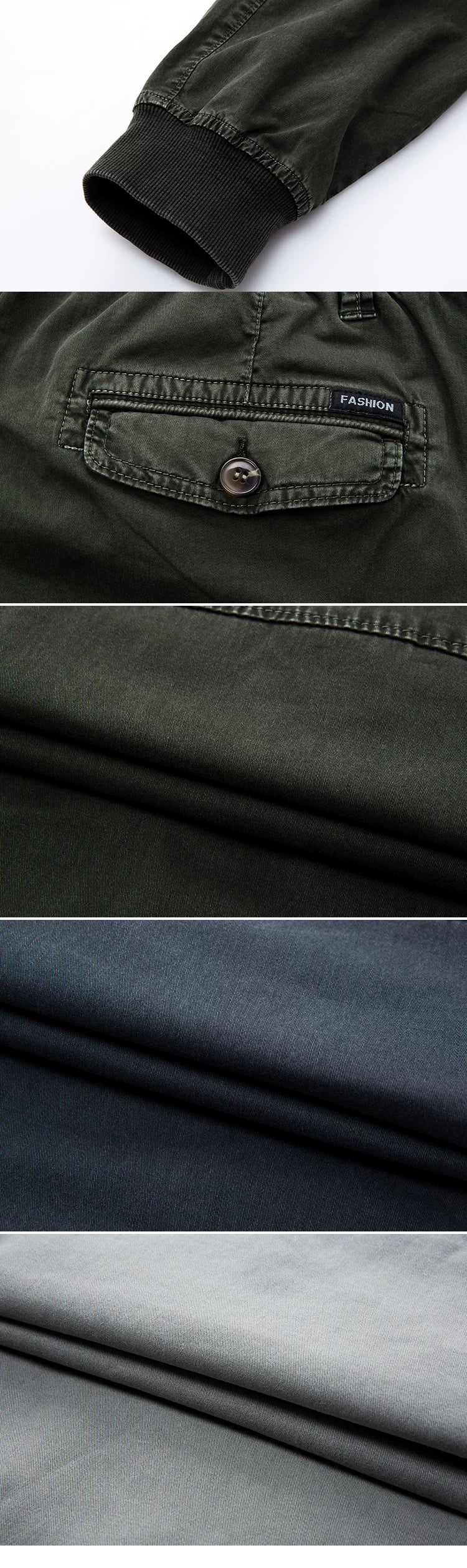 New Export Men's Pants Fashionable Cargo Pants 8017 Large Size