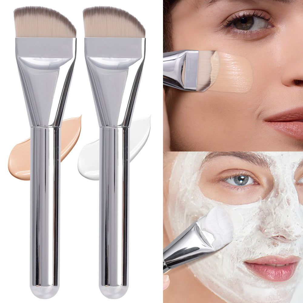 Ultra-Thin Foundation Brush Widened Bristles Lightweight Face Contour Brush Precise Even Foundation Cream Makeup Brushes